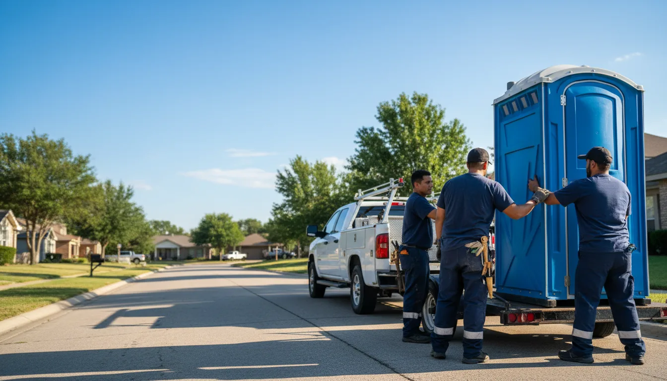 Portable Toilet Rental in Abbott, TX near me